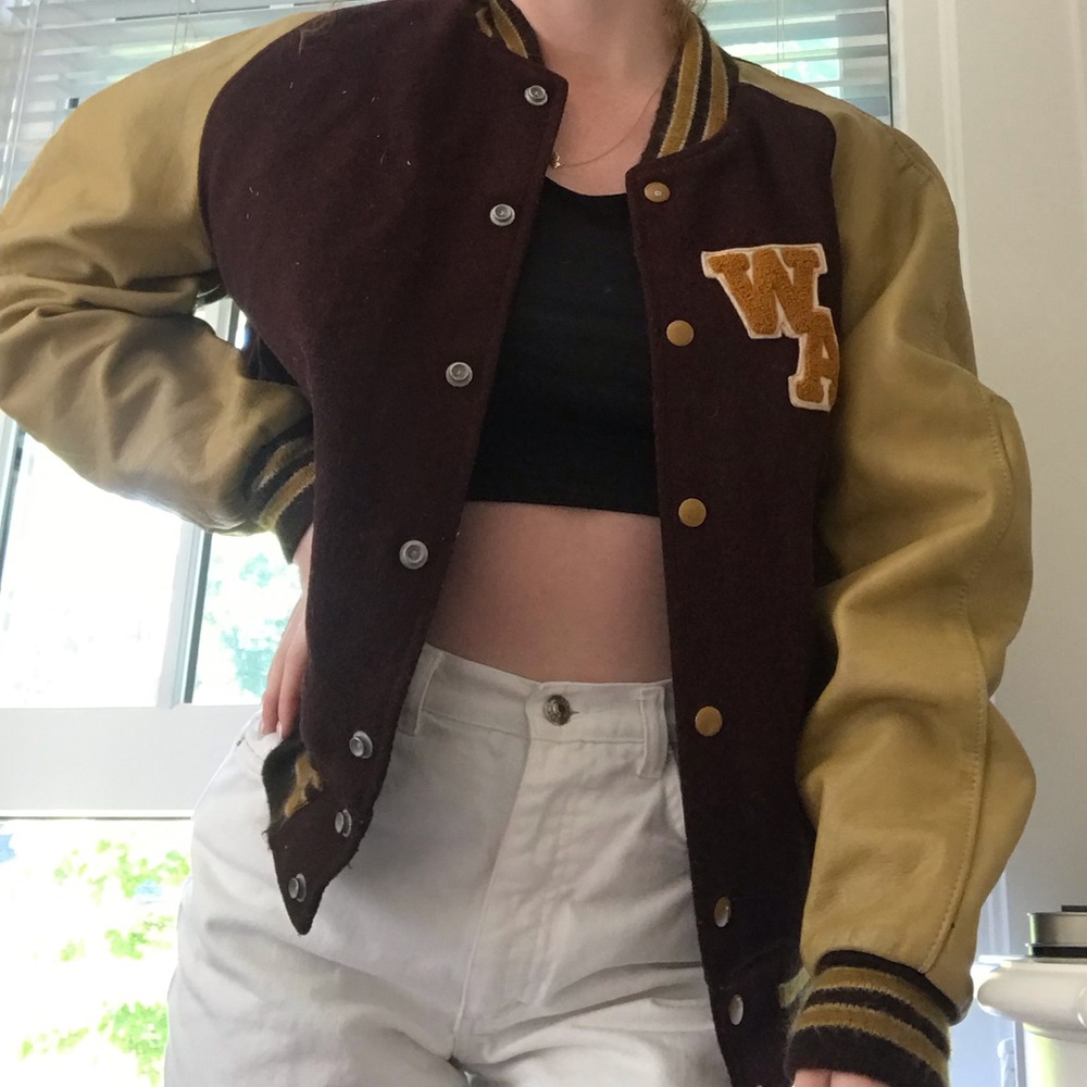 vintage  bomber jacket!!